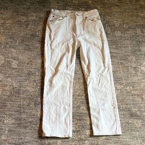 Agolde women’s size 28 - white jeans - Wilder Jean - straight leg